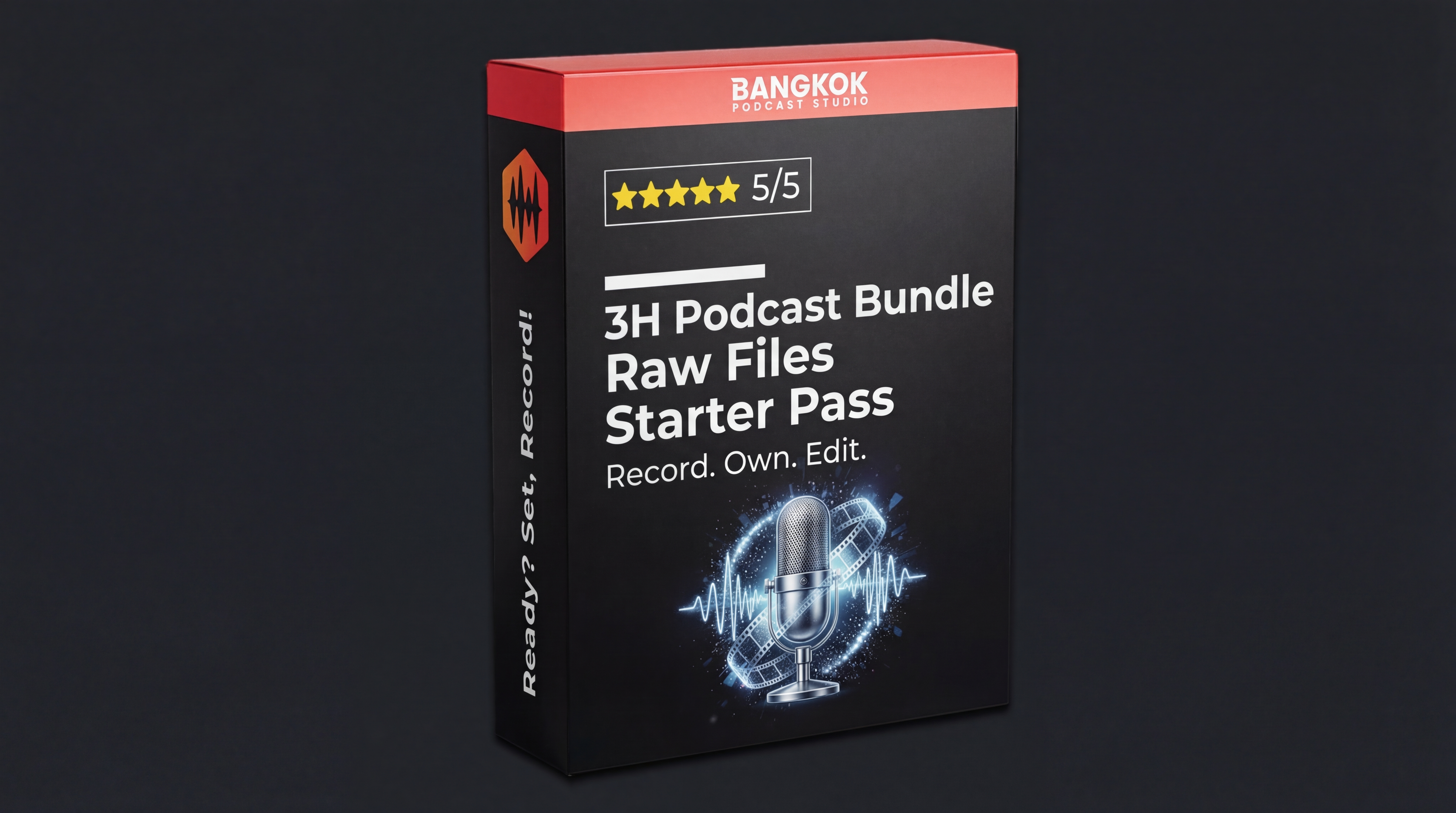 3H Starter Pass (Save 10%) - Podcast Studios