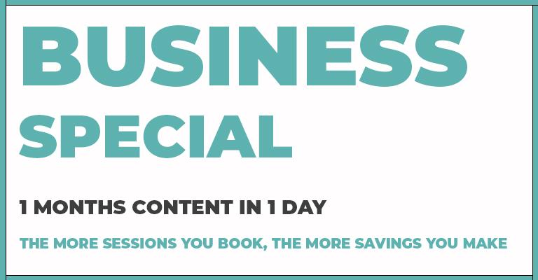 Business Special - 1 Months of Social Media Content In 1 Day