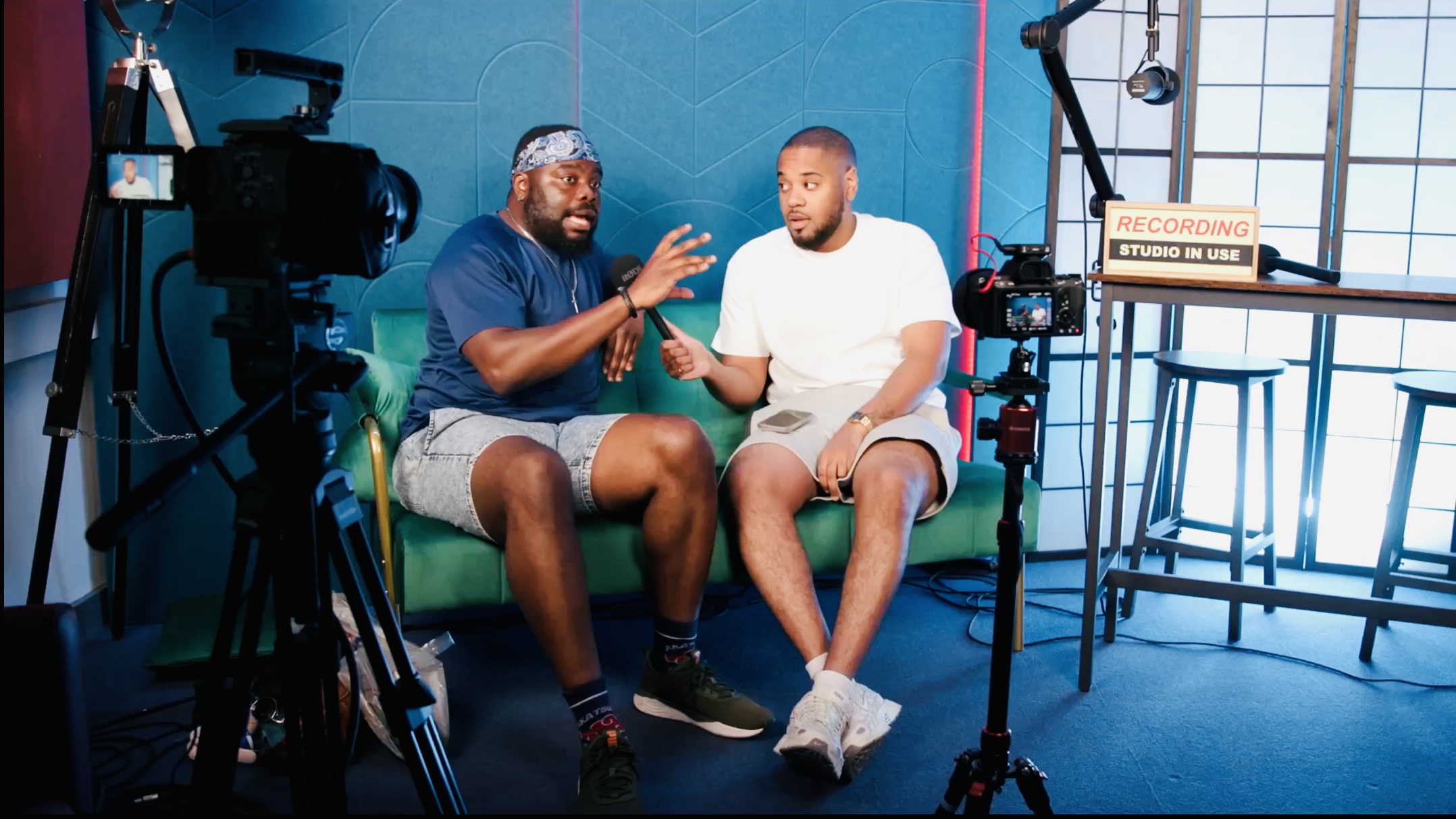 The Factory London 2 Hour Video Podcast Package studio